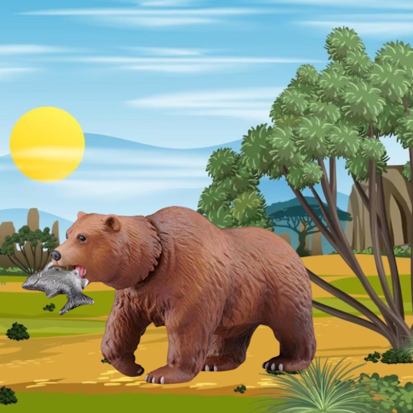 Ania Figure AS-25 Brown Bear