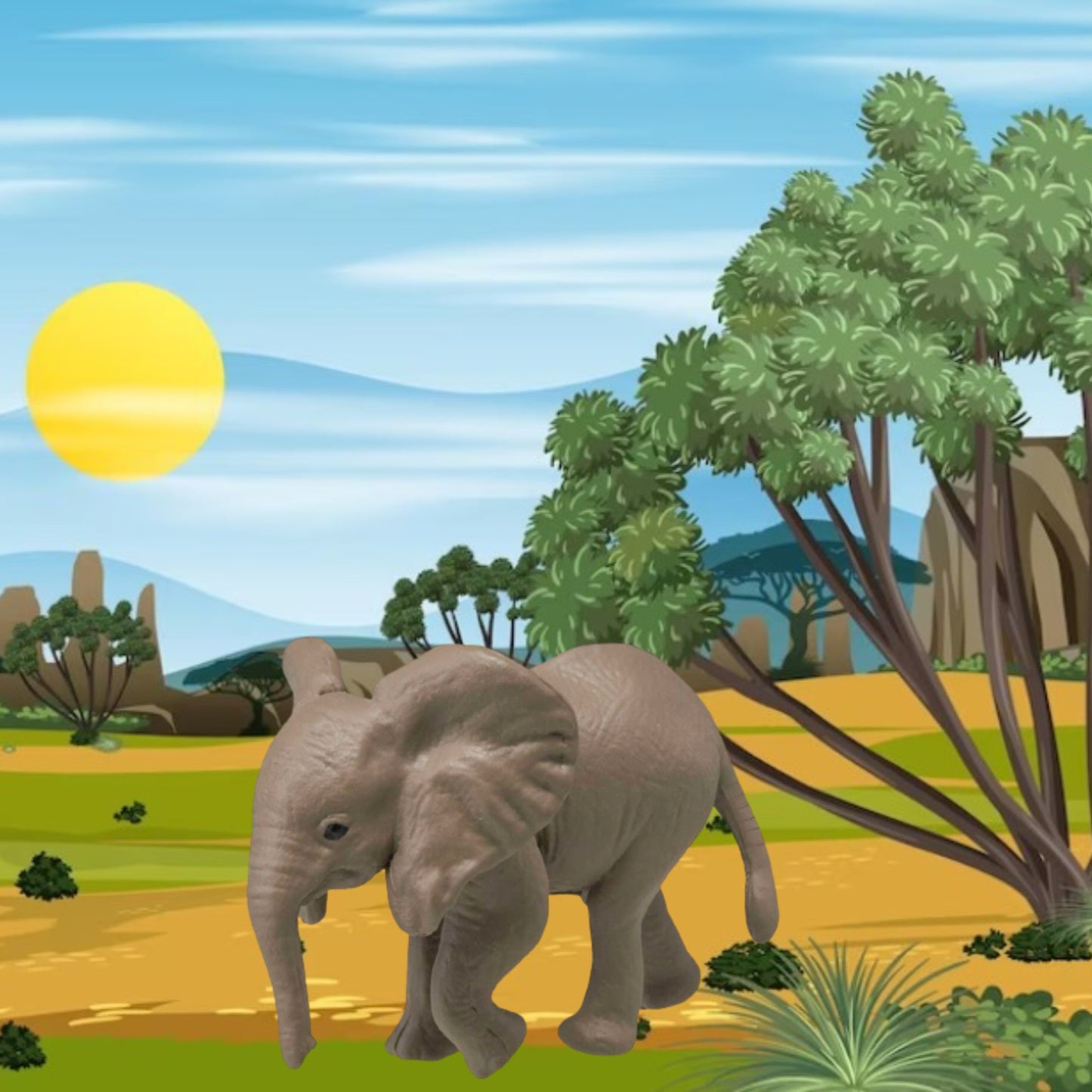 Ania Figure AC-02 Baby Elephant