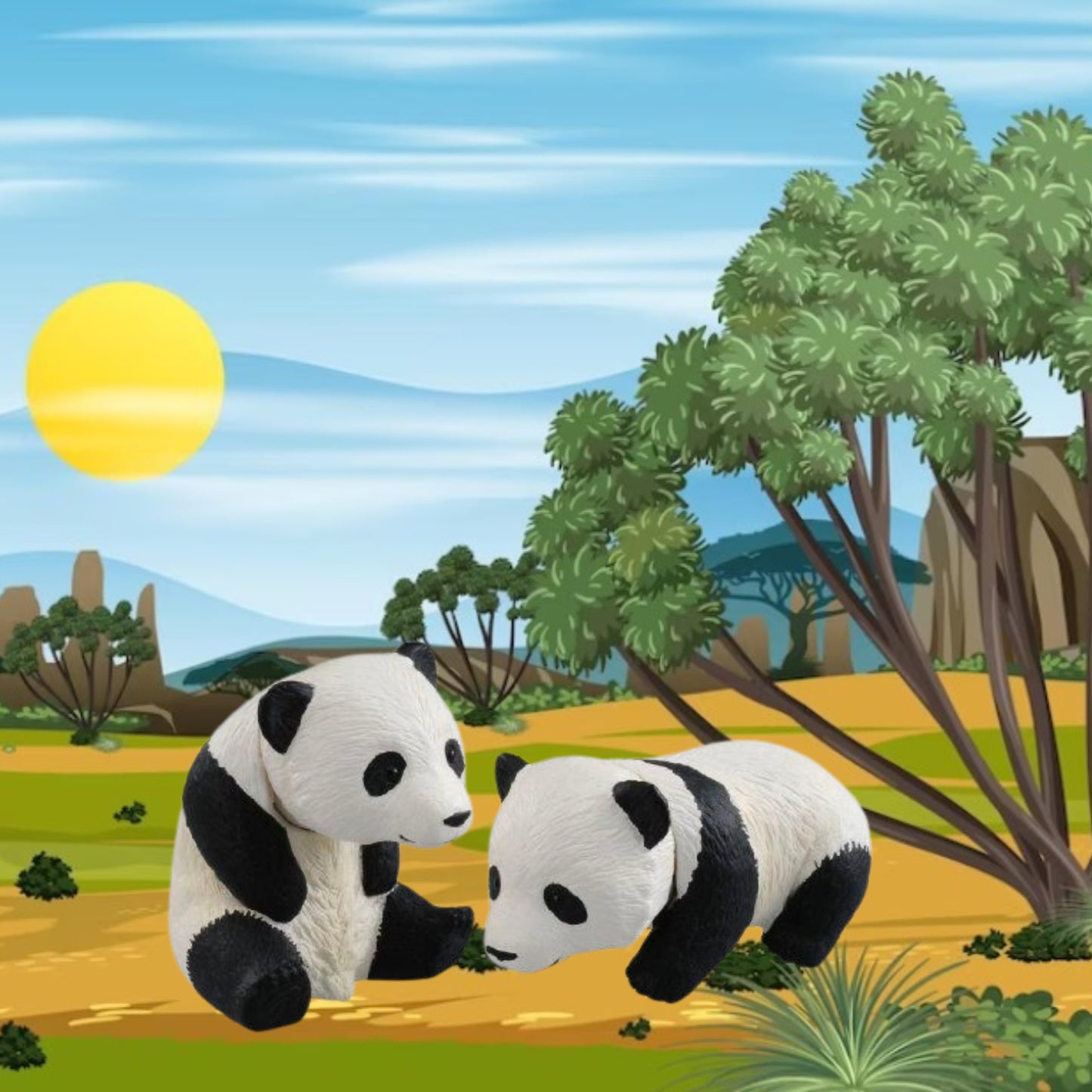 Ania Figure AS-23 Giant Panda Baby