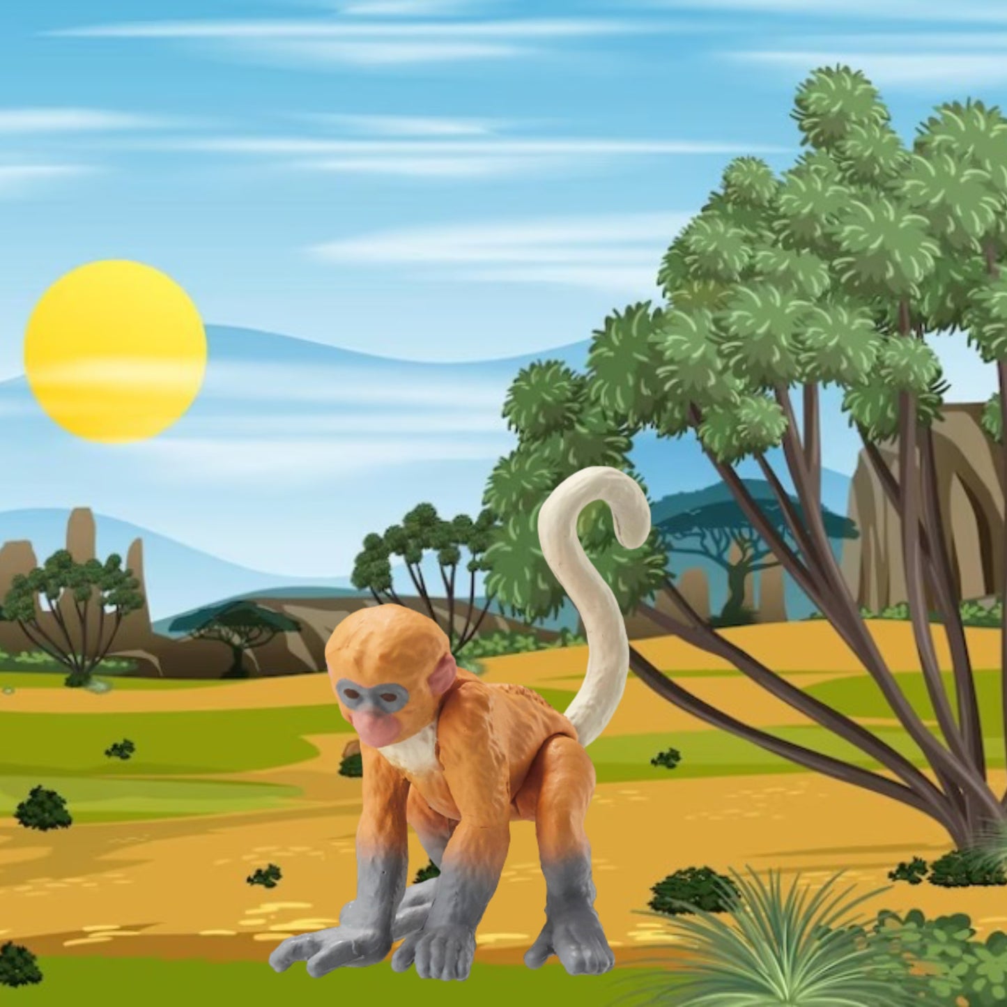 Ania Figure AC-11 Baby Proboscis Monkey