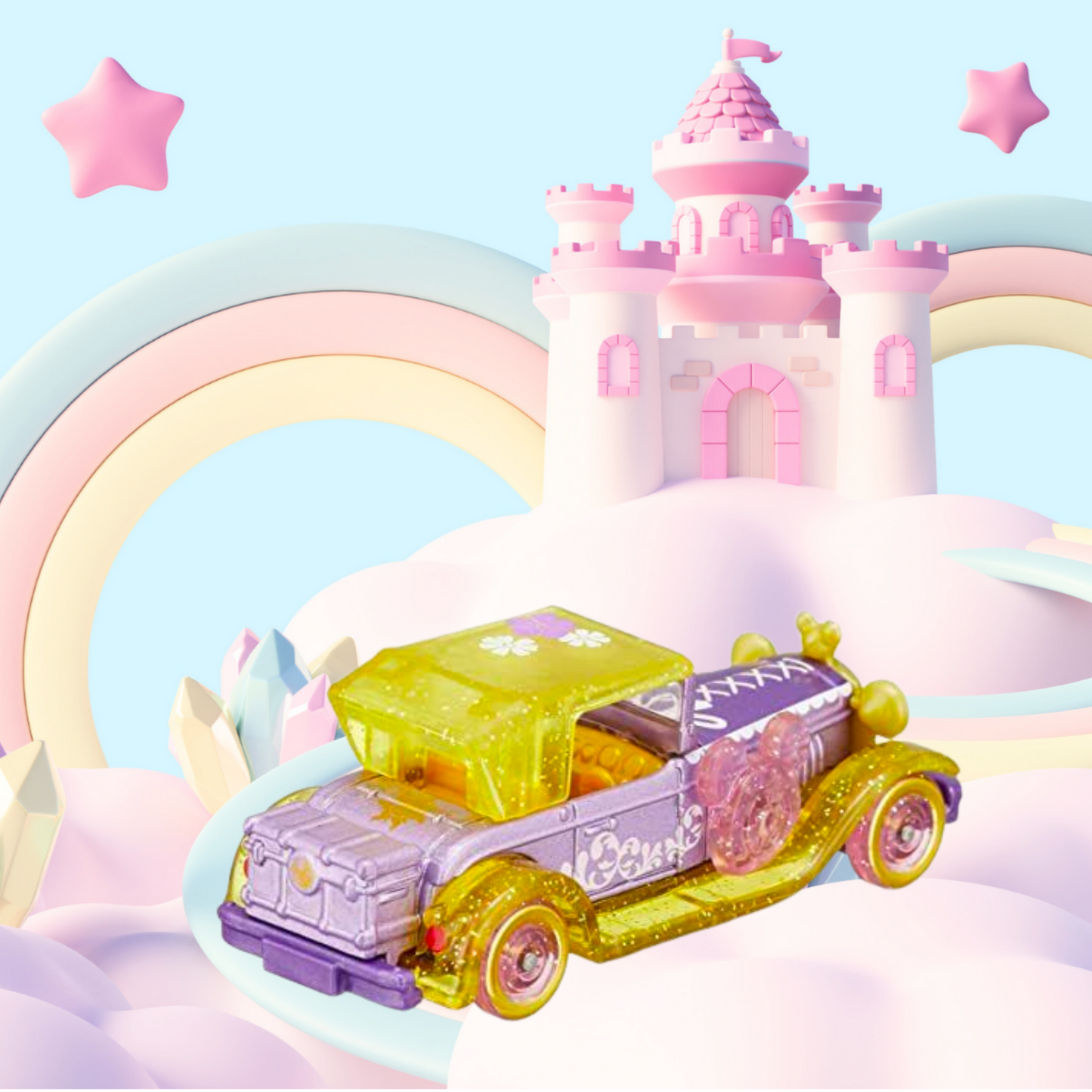 Tomica Disney Motors DM-08 Dream Star Classic Rapunzel