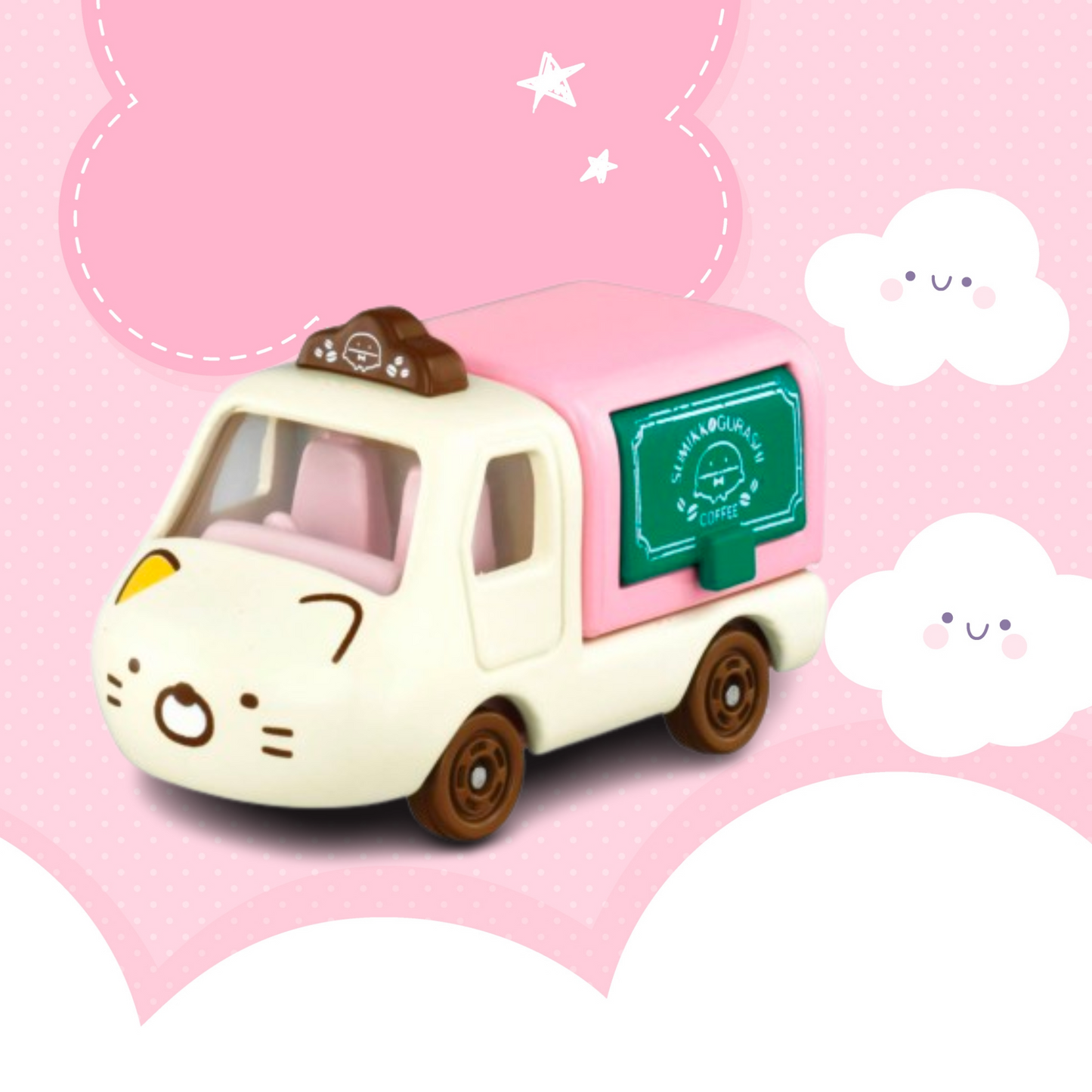 Tomica Dream- Sumikko Gurashi Cat Cafe Wagon Truck