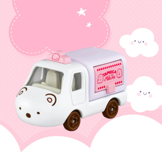 Tomica Dream- Sumikko Gurashi Sirokuma Tapioca Milk Tea Shop Truck