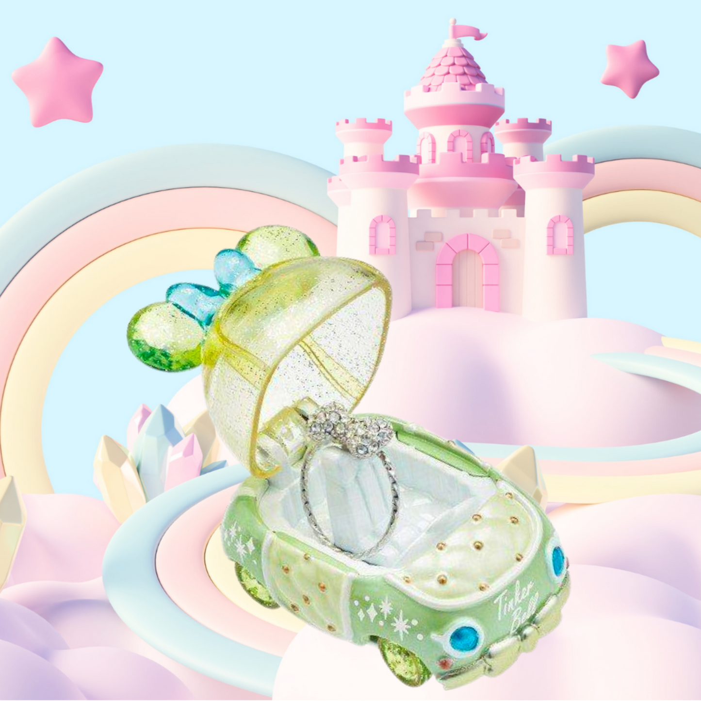 Tomica Disney Motors-Jewelryway Ribonet Tinkerbell