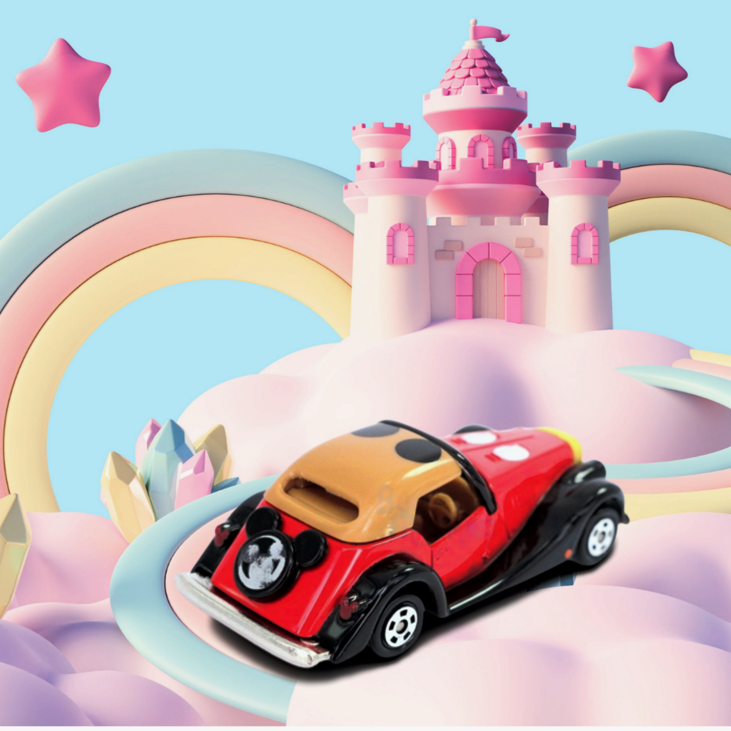 Tomica Disney Motors - DMA-01 Dream Star Mickey All Star