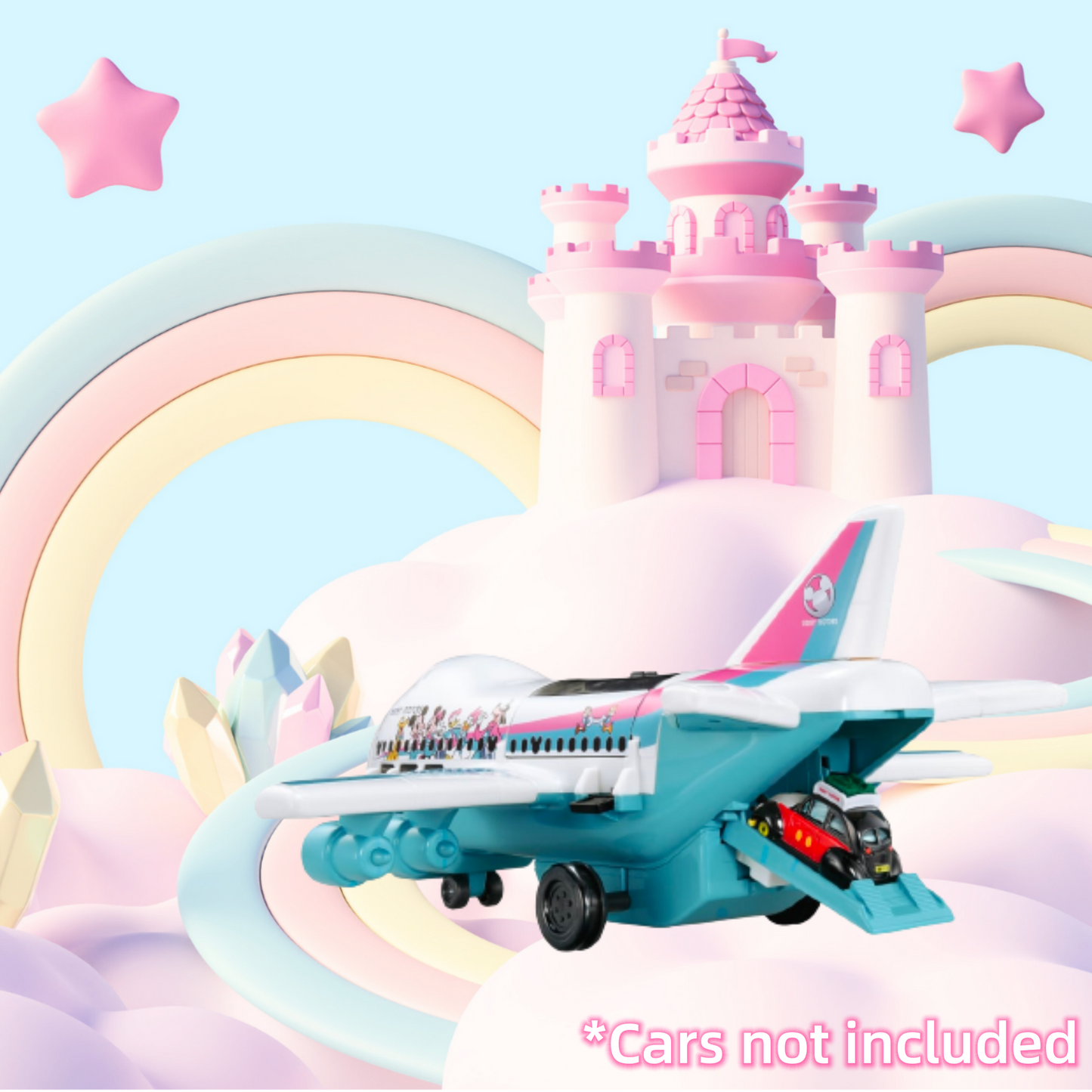 Tomica Disney Motors - Cargo Jet (Asia) Mickey Mouse