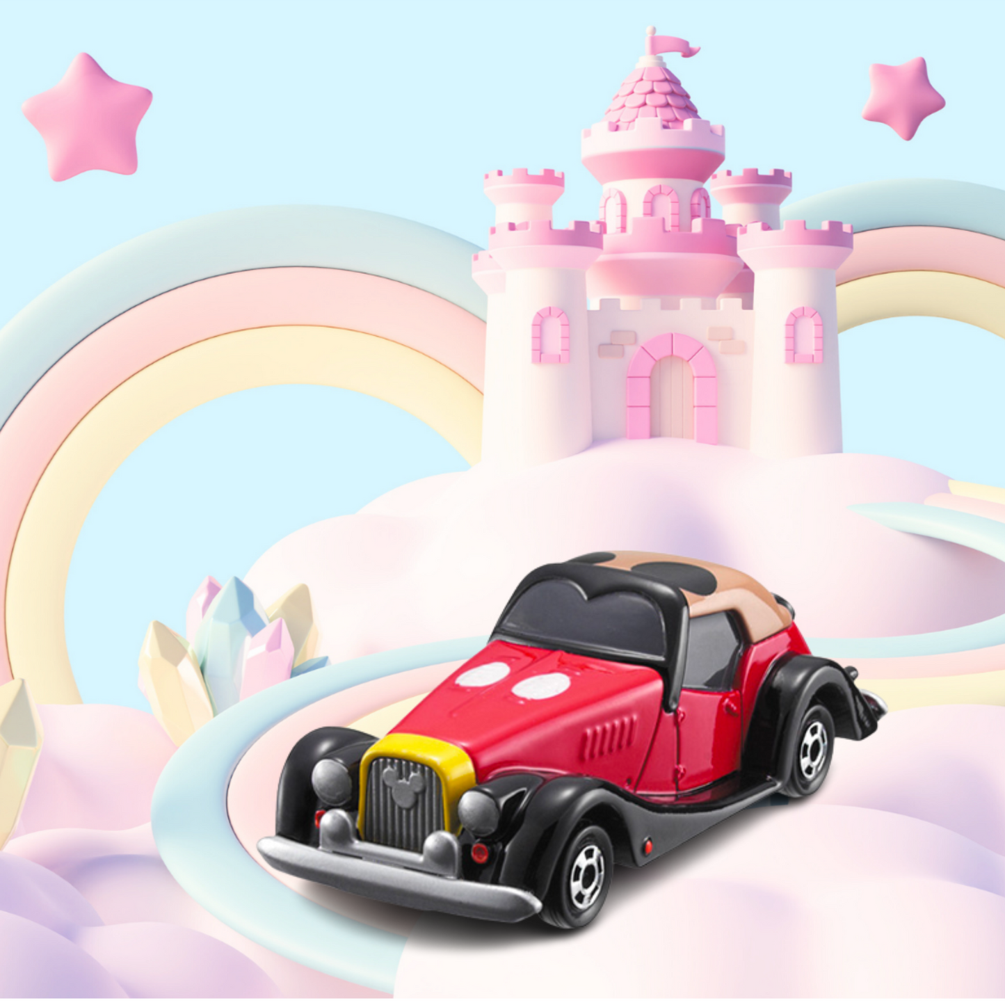 Tomica Disney Motors - DMA-01 Dream Star Mickey All Star