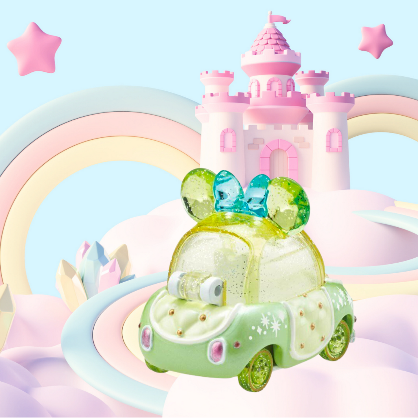 Tomica Disney Motors-Jewelryway Ribonet Tinkerbell