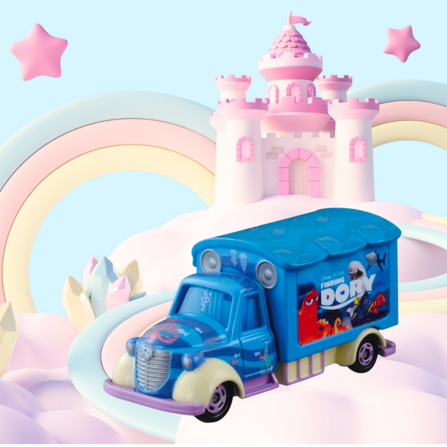 Tomica Disney Motors-Finding Dory Goody Carry Truck