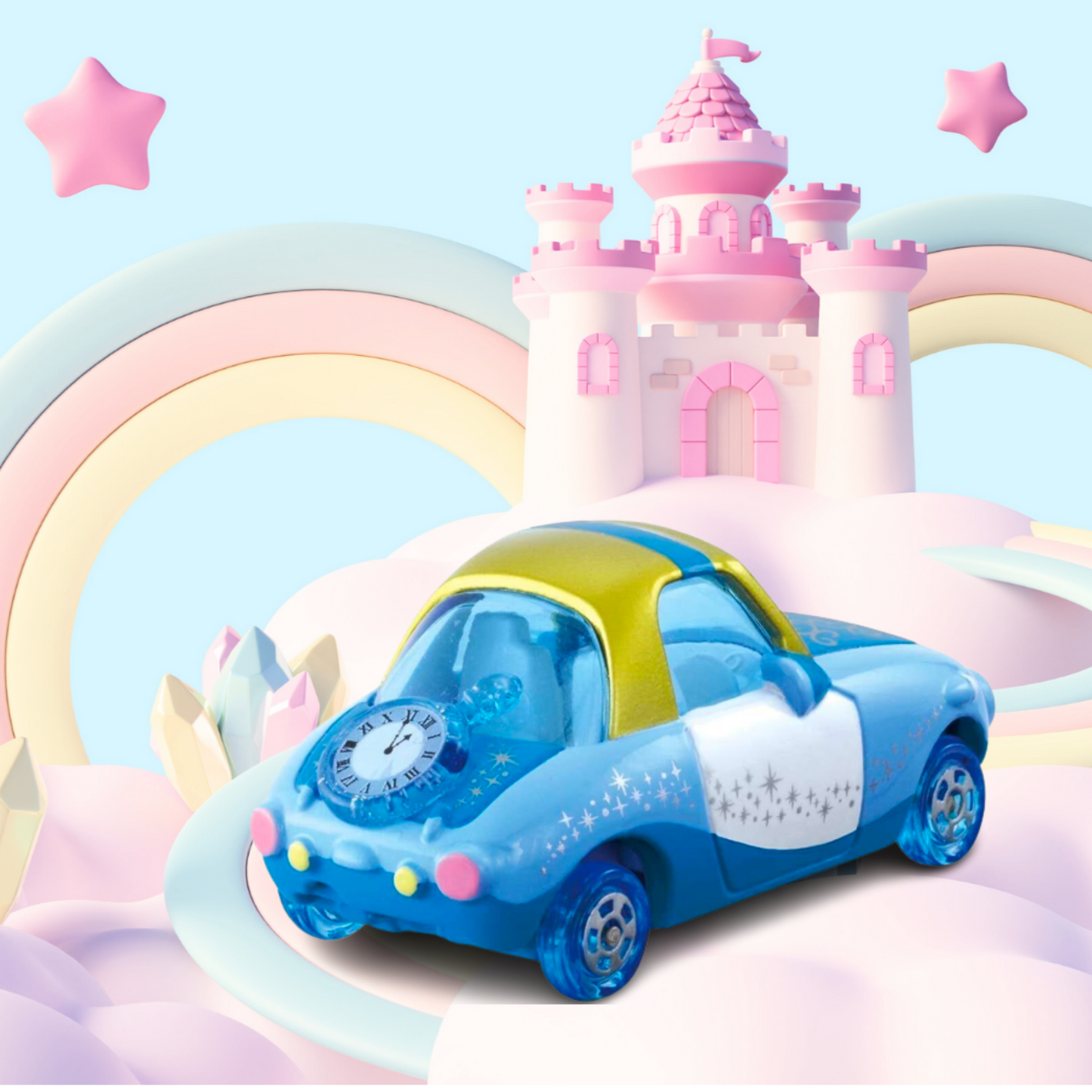 Tomica Disney Motors-Popute Cinderella