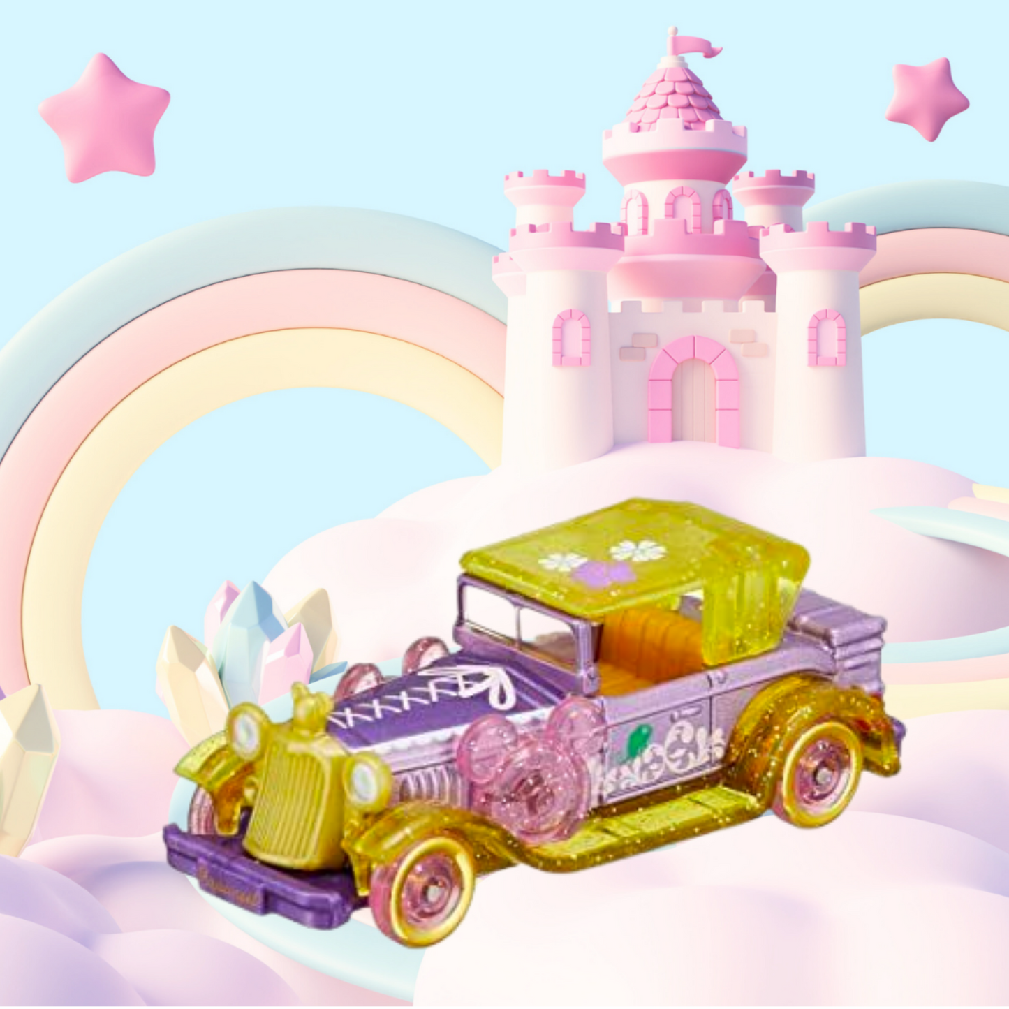 Tomica Disney Motors DM-08 Dream Star Classic Rapunzel