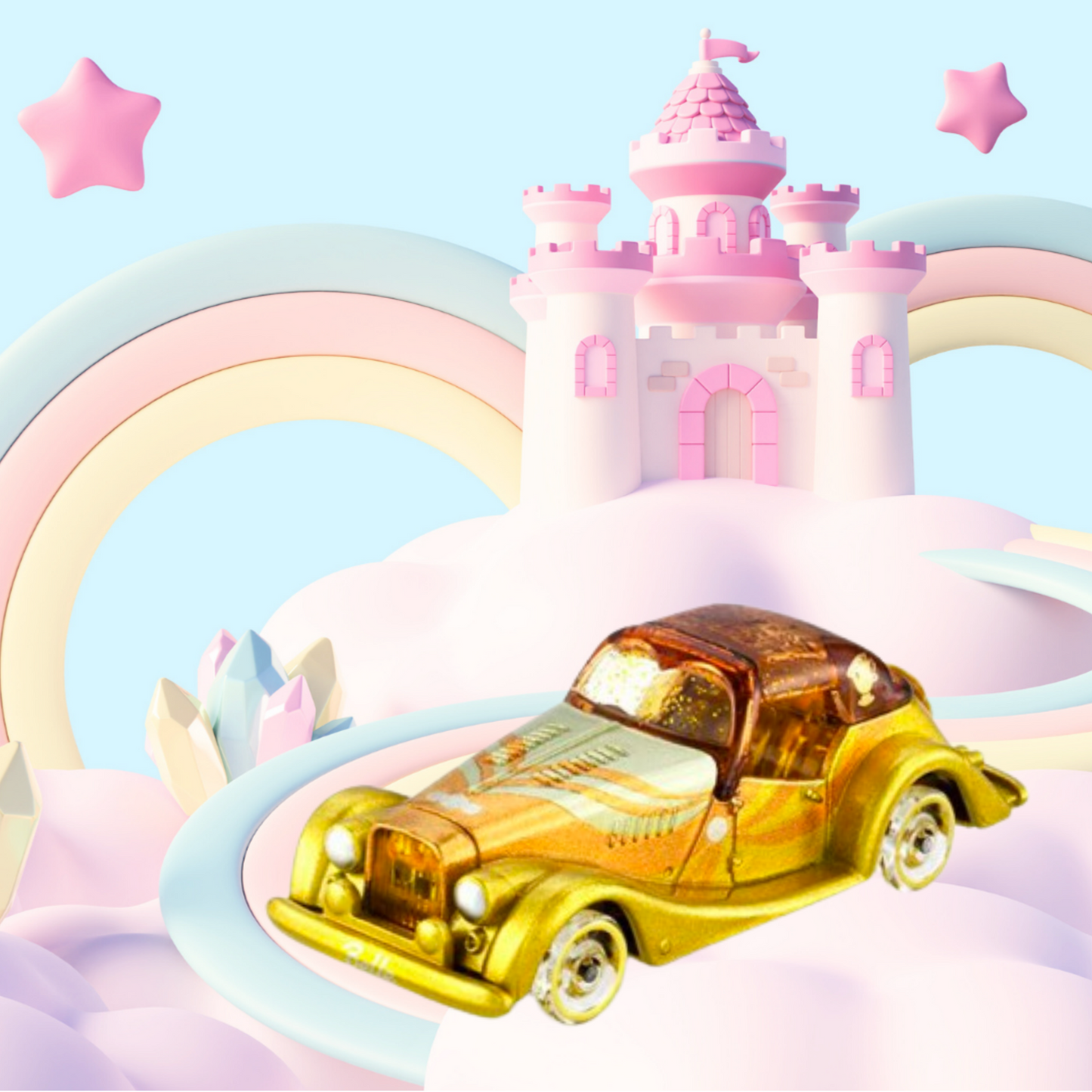 Tomica Disney Motors-Dreamstar Belle Princess Edition