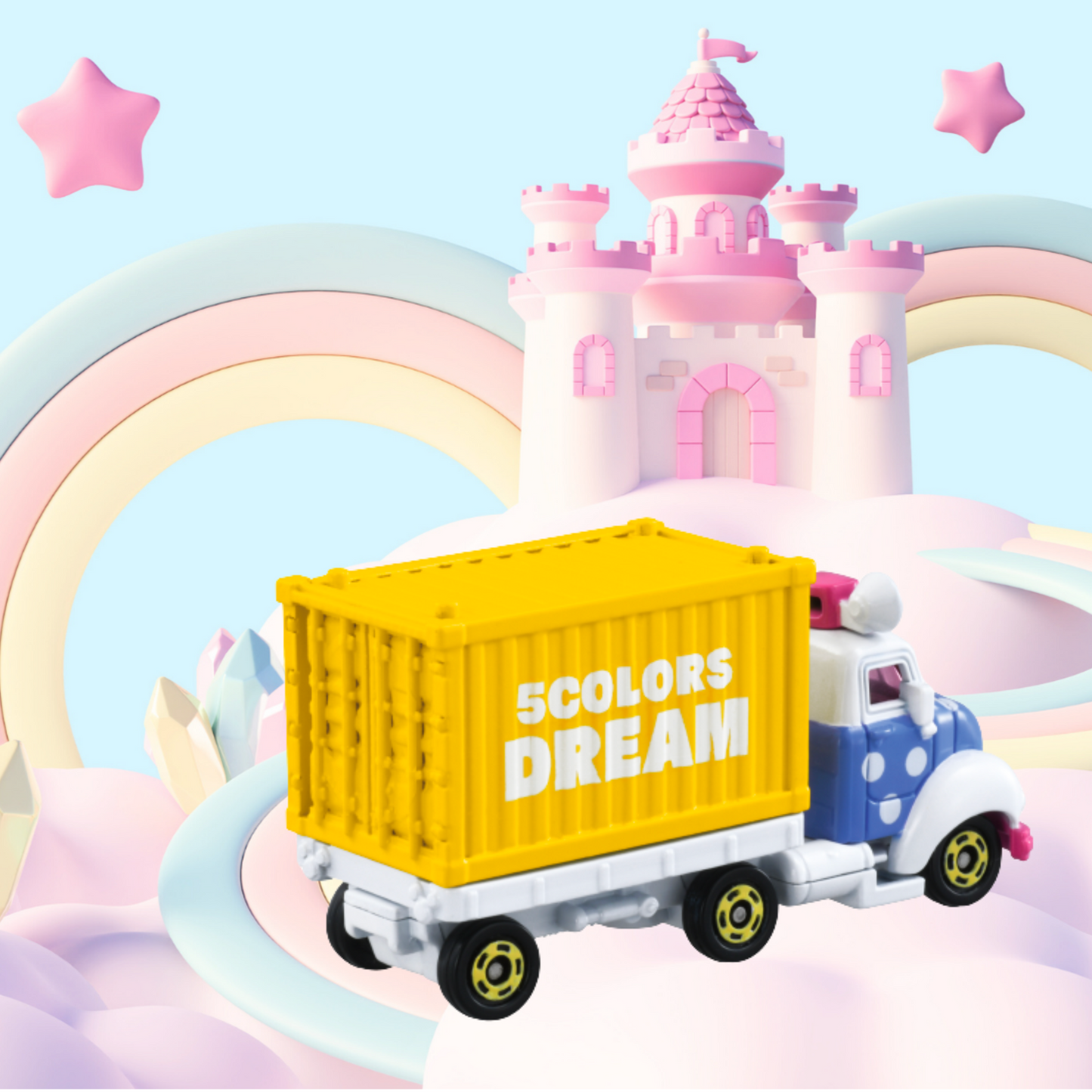 Tomica Disney Motors-5 Colors Dream Carry Daisy