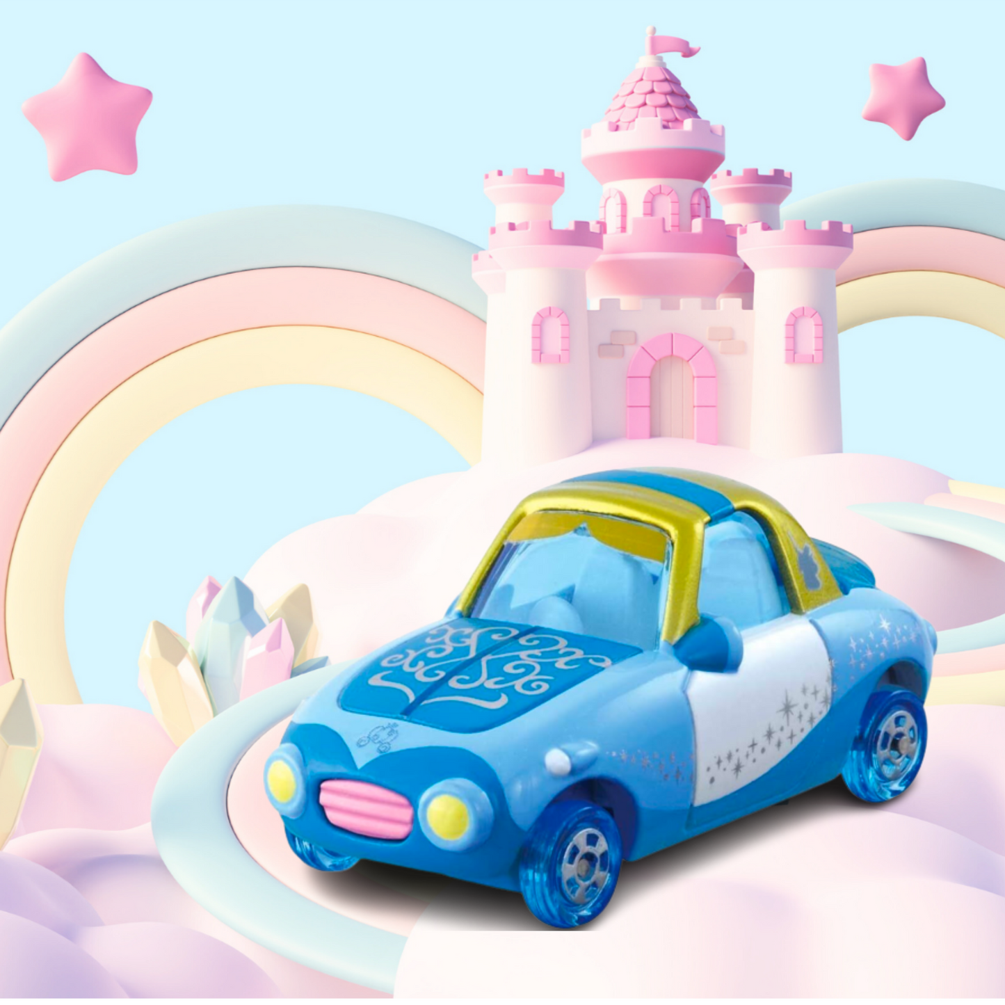 Tomica Disney Motors-Popute Cinderella