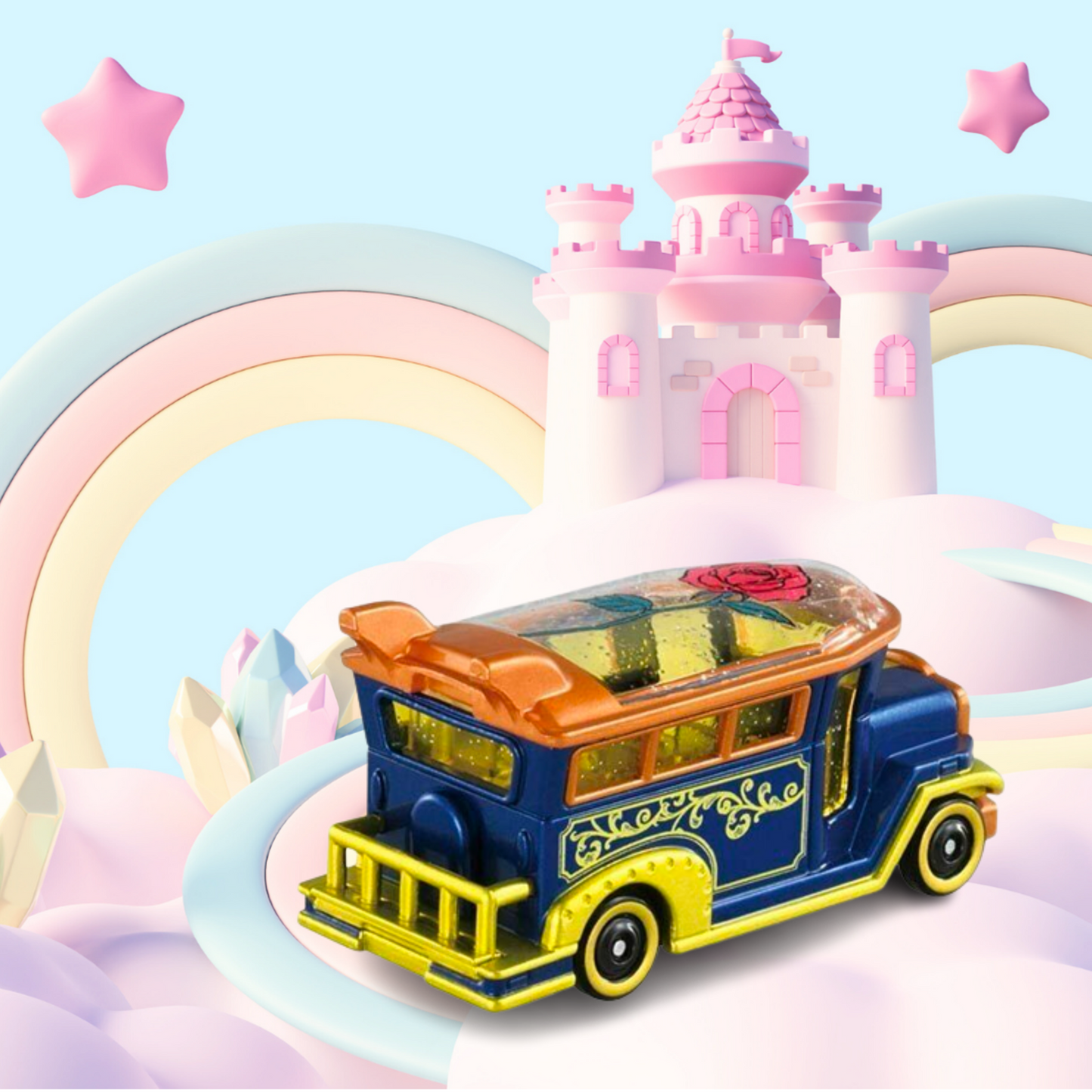 Tomica Disney Motors DM-11 Jamboree Cruiser Beauty & Beast '21