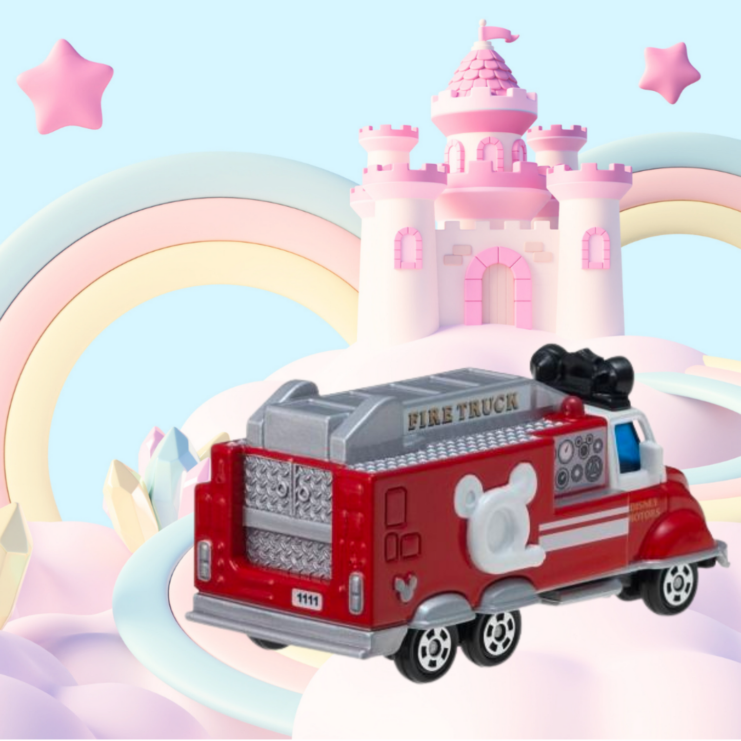 Tomica Disney Motors - DMA-10 Jolie Float Fire Mickey All-Star