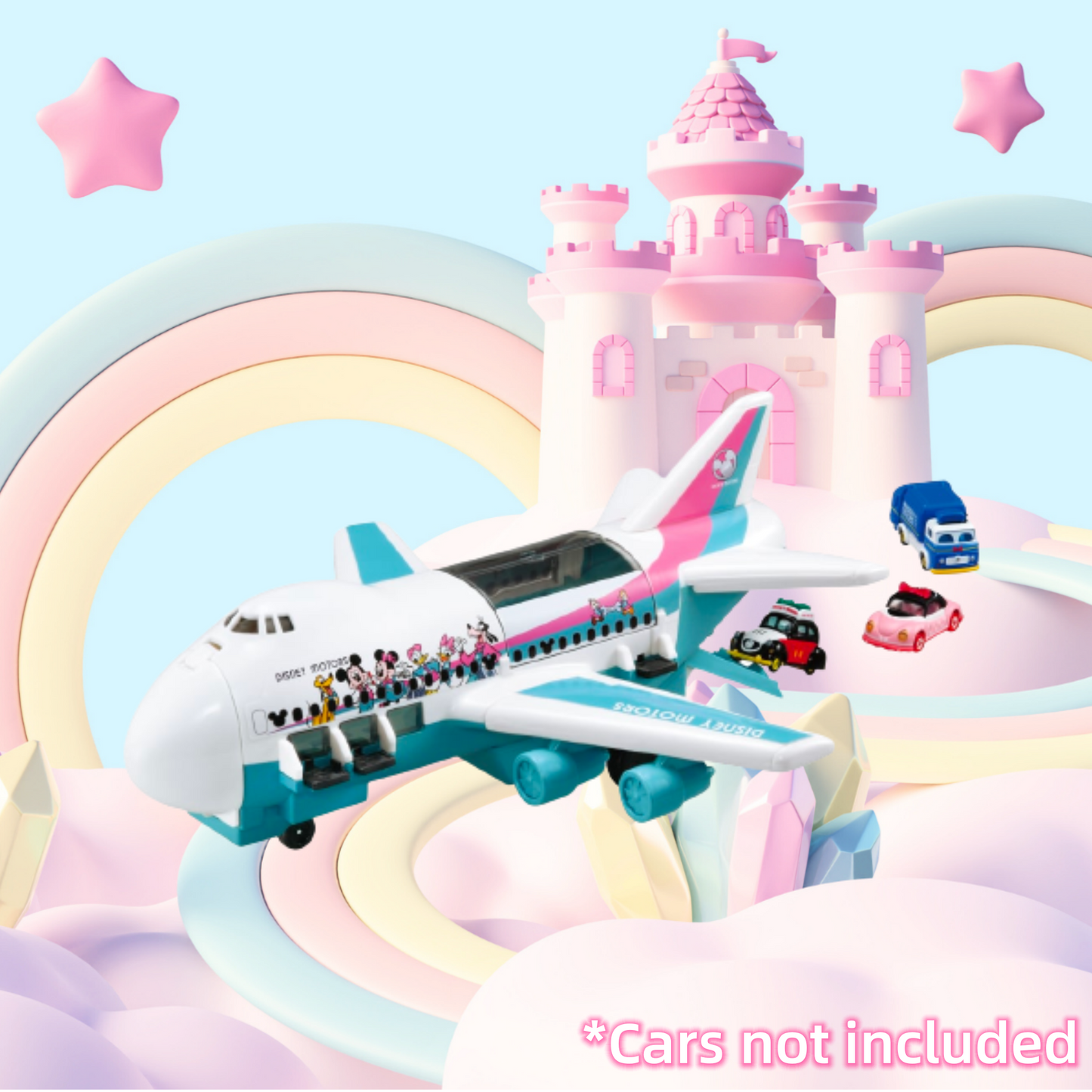 Tomica Disney Motors - Cargo Jet (Asia) Mickey Mouse