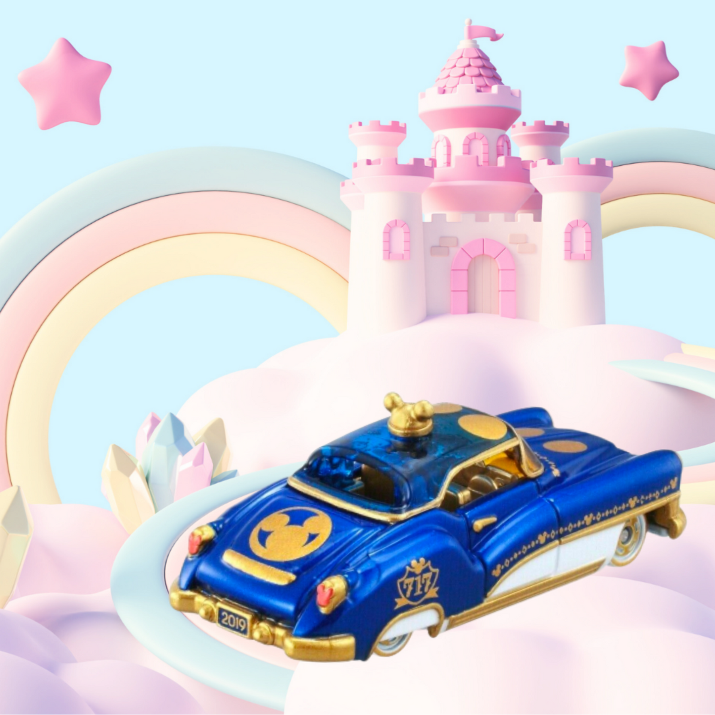 Tomica Disney Motors- Dream Star Ⅱ Root 717 Mickey Mouse