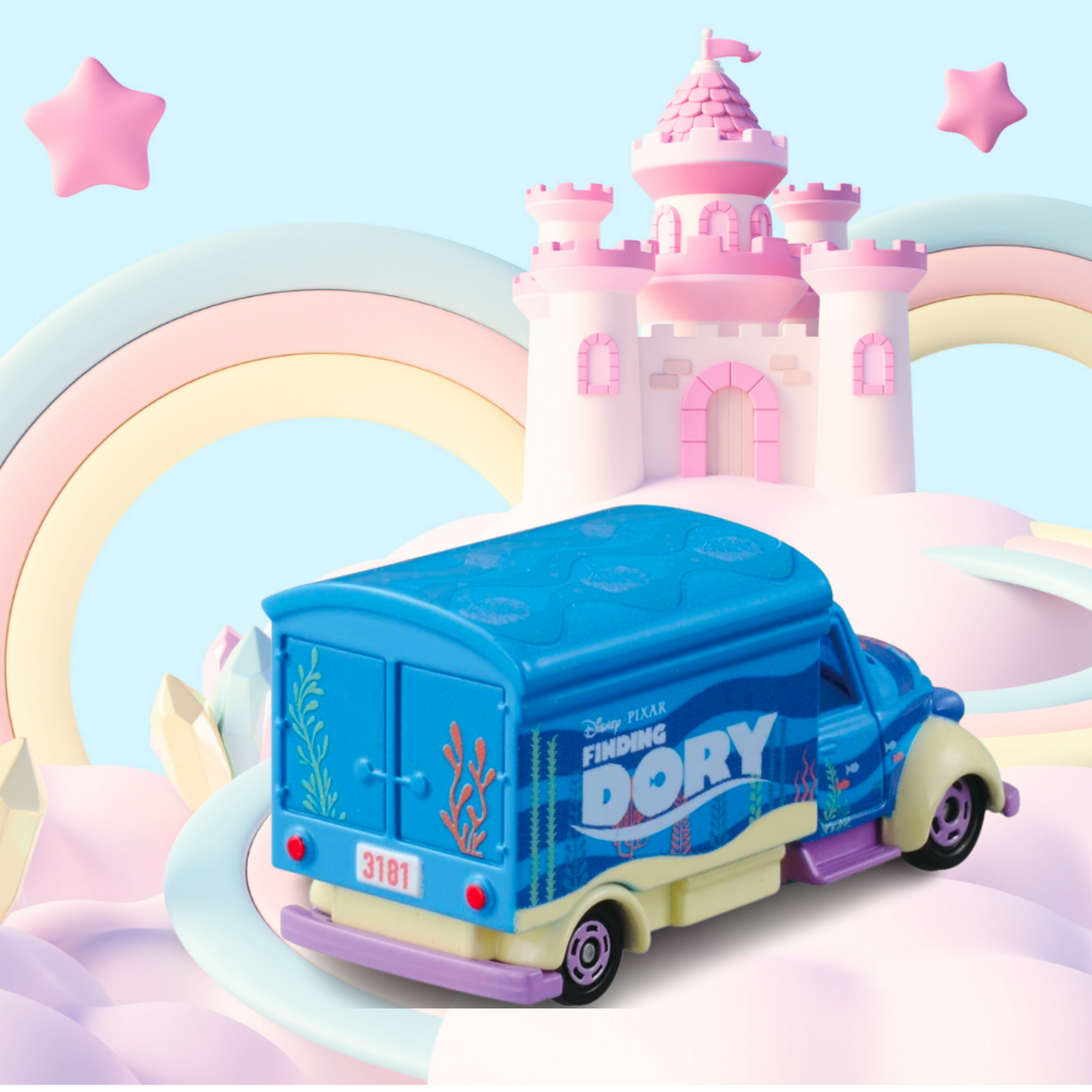 Tomica Disney Motors-Finding Dory Goody Carry Truck