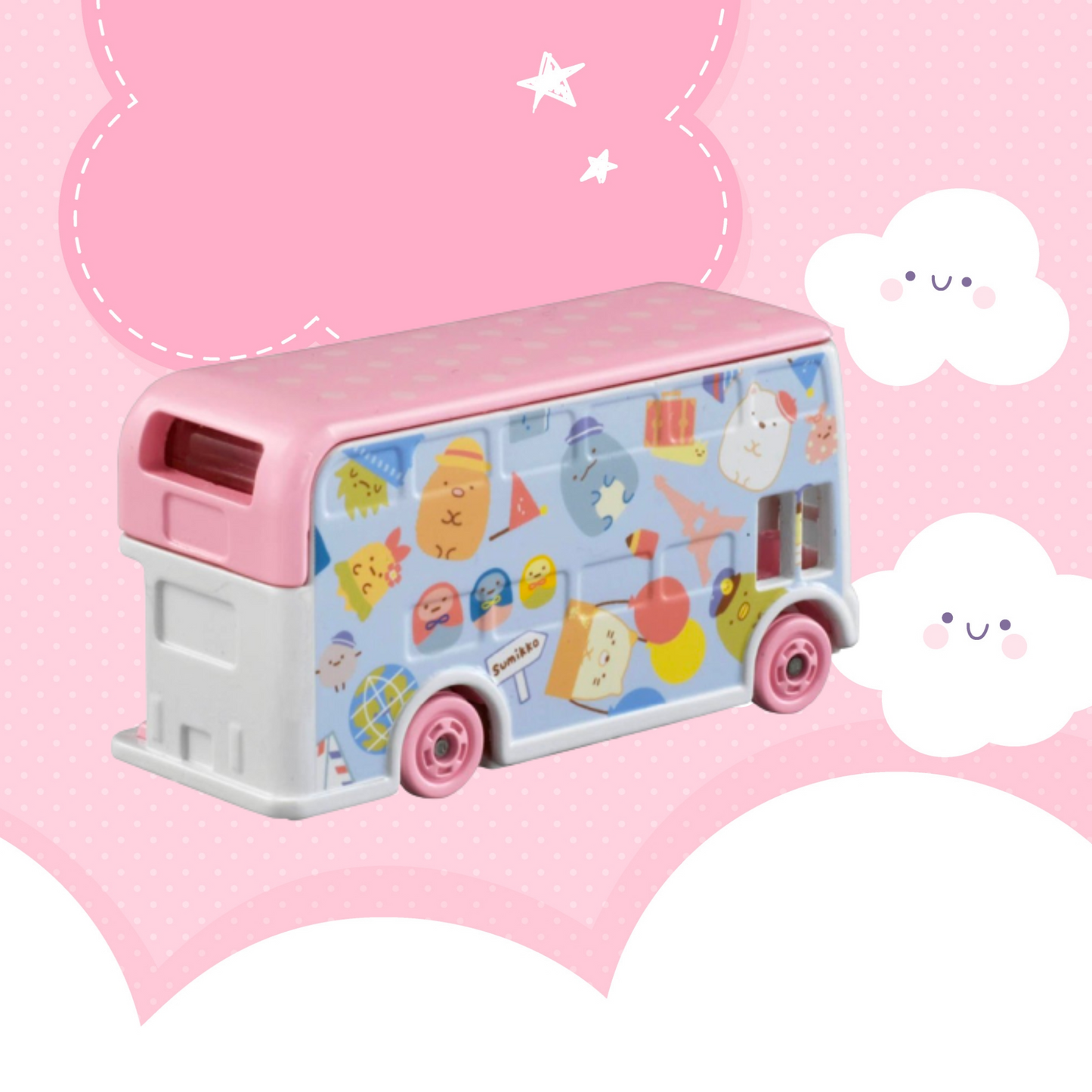 Dream Tomica-Sumikko Gurashi 10th Anniversary Collection Shirokuma Bus