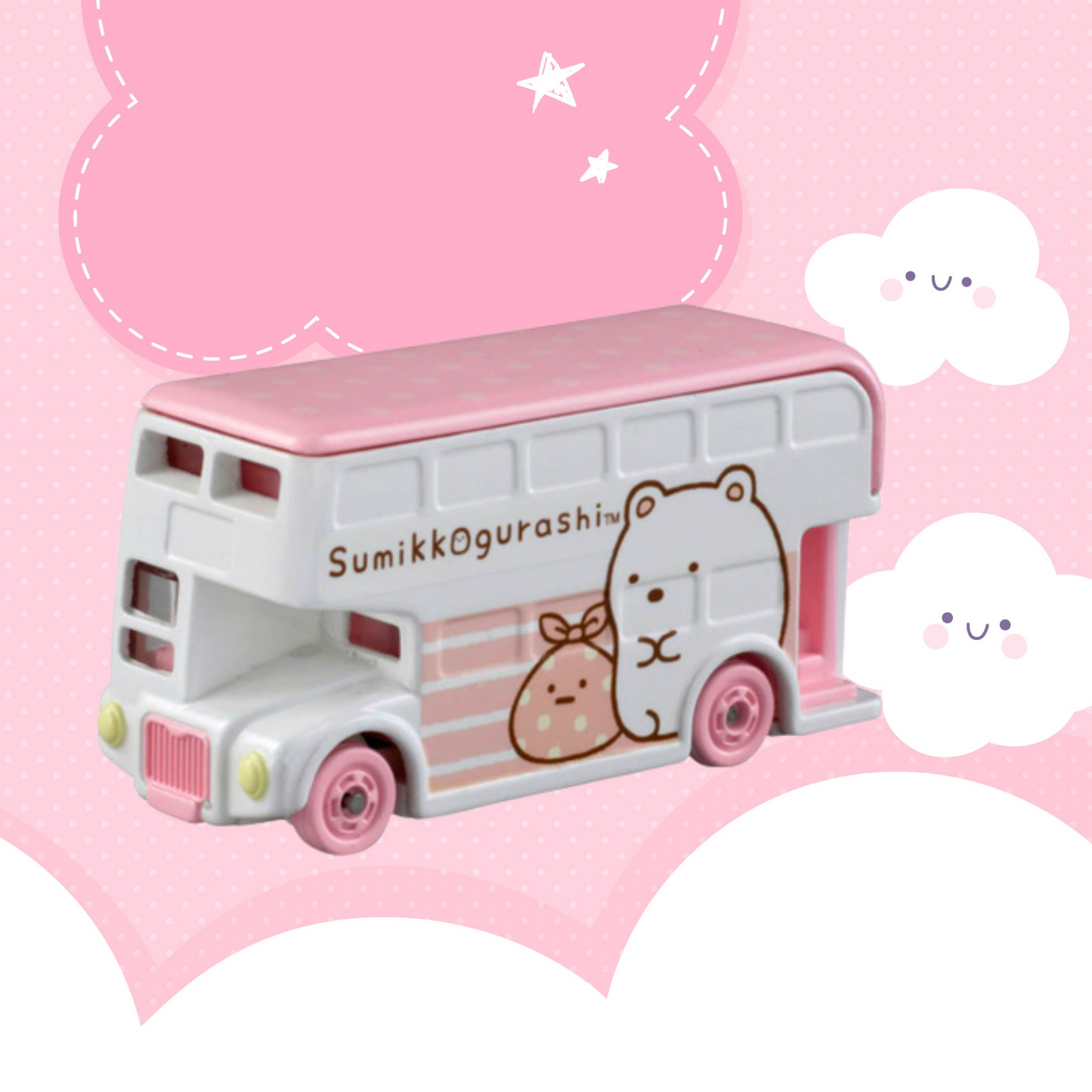 Dream Tomica-Sumikko Gurashi 10th Anniversary Collection Shirokuma Bus